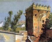 威廉 斯坦利 哈兹尔廷 : View from the Alhambra Spain